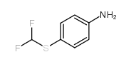 对二氟甲硫基苯胺结构式