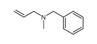 N-allyl-N-benzylmethylamine结构式