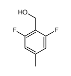 (2,6-二氟-4-甲基苯基)甲醇结构式
