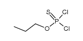 O-n-propyl phosphorodichlorothioate结构式