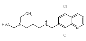 氯胺羟喹结构式