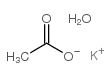 乙酸钾水合物结构式