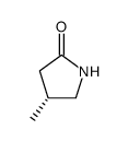 (R)-(+)-4-methylpyrrolidin-2-one Structure