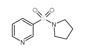 3-(PYRROLIDIN-1-YLSULFONYL)PYRIDINE Structure