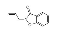 2-prop-2-enyl-1,2-benzoxazol-3-one结构式