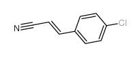 4-氯肉桂腈结构式