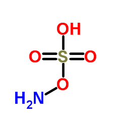 羟胺-O-磺酸结构式