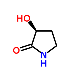 3-Hydroxypyrrolidin-2-on Structure