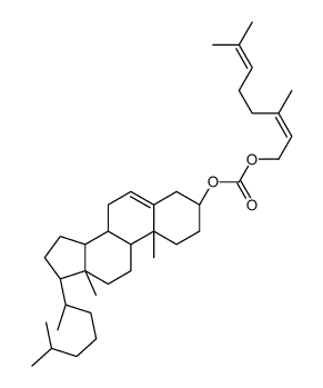 胆固醇牛龙牛儿基碳酸酯结构式