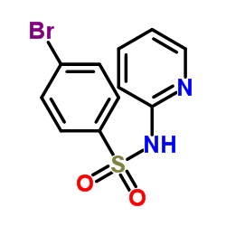 4-Bromo-N-(2-pyridyl)benzenesulfonamide Structure