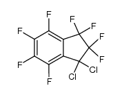 1,1-dichloroperfluoroindan Structure