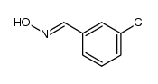 (Z)-3-Chlorobenzaldehyde oxime结构式