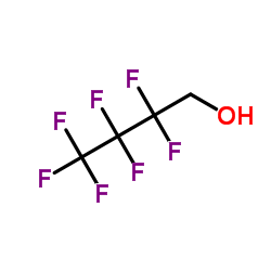 2,2,3,3,4,4,4-七氟丁醛水合物结构式