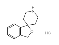 3H-螺[异苯并呋喃-1,4'-哌啶]盐酸盐结构式