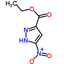 Ethyl 5-nitro-1H-pyrazole-3-carboxylate Structure