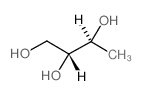 (2R,3S)-butane-1,2,3-triol Structure