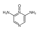 1-oxy-pyrazine-2,6-diamine Structure
