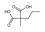2-methyl-2-propylpropanedioic acid Structure