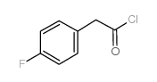 4-氟苯乙酰氯结构式
