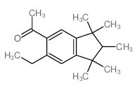 1-(6-ethyl-1,1,2,3,3-pentamethyl-2H-inden-5-yl)ethanone Structure