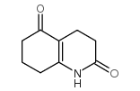 2,5(1H,3H)-Quinolinedione,4,6,7,8-tetrahydro- Structure