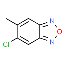 2,1,3-Benzoxadiazole,5-chloro-6-methyl-结构式