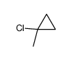 1-Methyl-1-chlorocyclopropane结构式