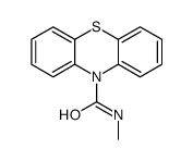 N-methylphenothiazine-10-carboxamide结构式