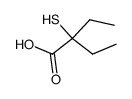 2-ETHYL-2-MERCAPTOBUTANOIC ACID Structure