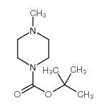 1-Boc-4-甲基哌嗪结构式
