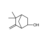 [1S,2R,4S,(+)]-5,5-Dimethyl-6-methylenebicyclo[2.2.1]heptane-2-ol结构式