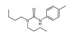 1,1-dibutyl-3-(4-methylphenyl)urea结构式