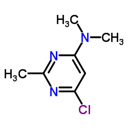 6-Chloro-N,N,2-trimethylpyrimidin-4-amine Structure