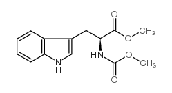 N-甲氧基羰基-L-色氨酸甲酯结构式