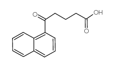 5-(1-NAPHTHYL)-5-OXOVALERIC ACID结构式