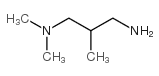 (3-氨基-2-甲基丙基)二甲基胺结构式