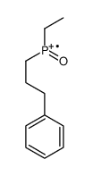 ethyl-oxo-(3-phenylpropyl)phosphanium结构式