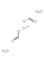 strontium formate dihydrate structure