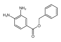 3,4-二氨基苯甲酸苄酯结构式