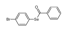 Se-4-bromophenyl benzoselenoate结构式