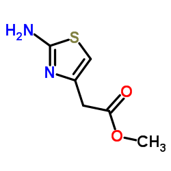 Methyl (2-amino-1,3-thiazol-4-yl)acetate Structure