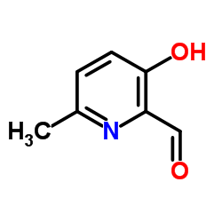 3-羟基-6-甲基吡啶-2-羧醛结构式