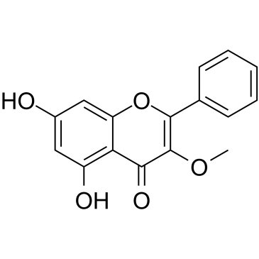 高良姜素-3-甲醚结构式