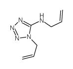 1H-Tetrazol-5-amine, N, 1-di-2-propenyl-结构式