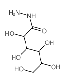 D-Galactonic acid,hydrazide (9CI) Structure