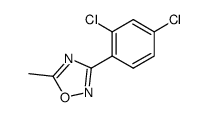 3-(2,4-dichlorophenyl)-5-methyl-1,2,4-oxadiazole Structure