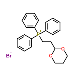 2-(1,3-Dioxan-2-yl)ethyltriphenylphosphonium bromide Structure