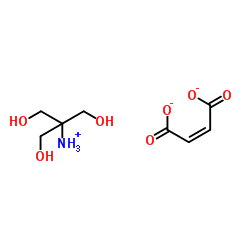 三羟甲基氨基甲烷马来酸酯结构式