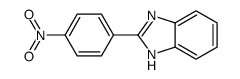 2-(4-硝基苯基)-1H-苯并咪唑结构式