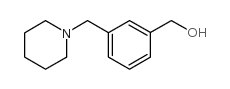 [3-(哌啶甲基)苯基]甲醇结构式